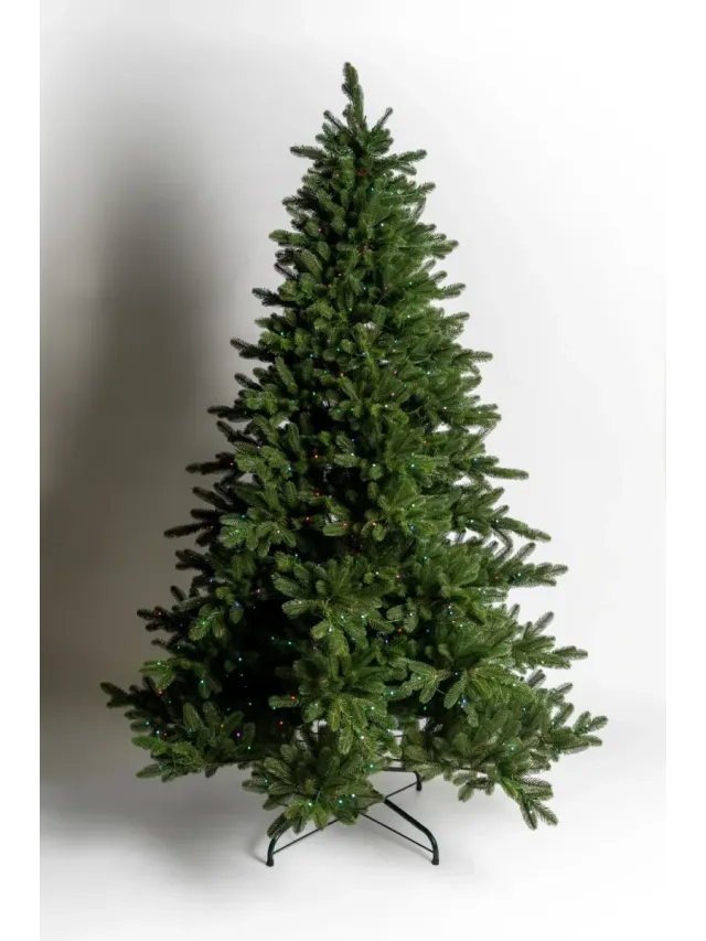 Brad artificial Brilliant Selection 230 cm QC446, 1150 Ramuri 2D + 3D PE, Circumferinta Bazei 289 cm